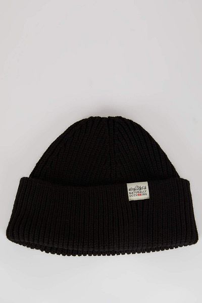 DeFacto Men's Woven Label Beret U9176Az23Wn