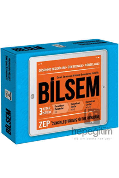 yükselen zeka Bilsem Hazırlık Seti - Zenginleştirilmiş Eğitim Programı