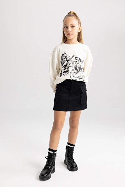 DeFacto Gabardine-Rock für Mädchen B4401A823WN