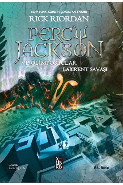 Genel Markalar Percy Jackson ve Olimposlular 4 - Labirent Savaşı kitabı güncel Rick Riordan Edebiyat Kitapları XLib