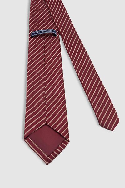 D'S Damat Ds Damat Claret Red 5.5 cm Tie