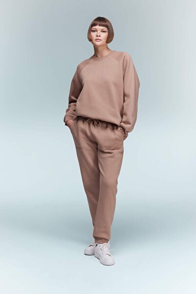 DeFacto Regular Fit Jogger Kışlık Eşofman Altı Basic Düz Beli Lastikli Bağcıklı Cepli V2699AZ23WN