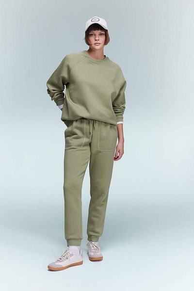 DeFacto Pantaloni de sport de iarnă Jogger Regular Fit Basic Solid Talie elastică cu șireturi cu buzunar V2699AZ23WN