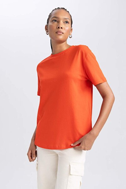 DeFacto Regular Fit Short Sleeve T-Shirt B0642Axns