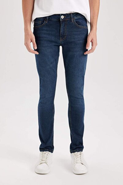 DeFacto Carlo Skinny Fit Екстра вузький крій, нормальна талія, екстра вузькі штанини, джинси B2068AX23AU