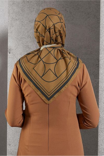 Alvina Alvina Patterned Scarf 8507 - Small & Stylish
