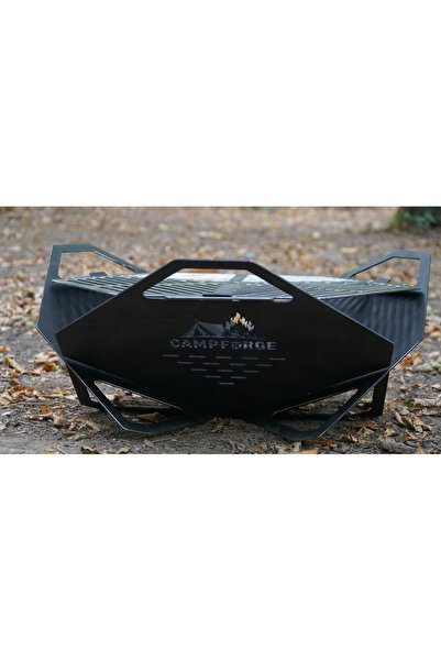 CAMPFORGETR CampFrogeTR Ateş Çukuru 60cm Demonte Mangal Bahçe Kamp ve Karavan