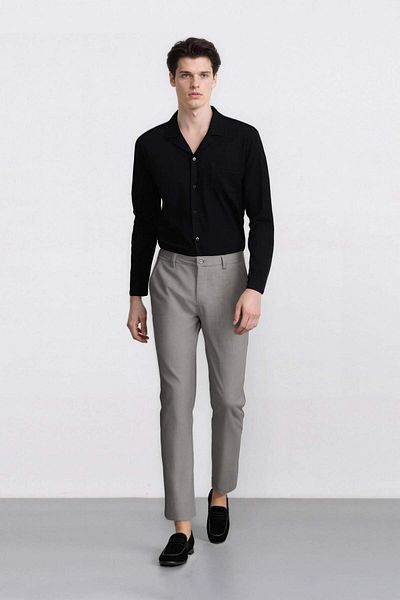 DeFacto Twill Chino Pants - Slim Fit, Narrow Leg, Straight Pocket B2091Ax23Au