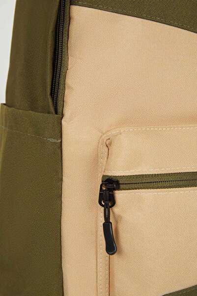 DeFacto Unisex Αδιάβροχο Υφασμάτινο Σχολικό Σακίδιο Πλάτης A9333AXNS