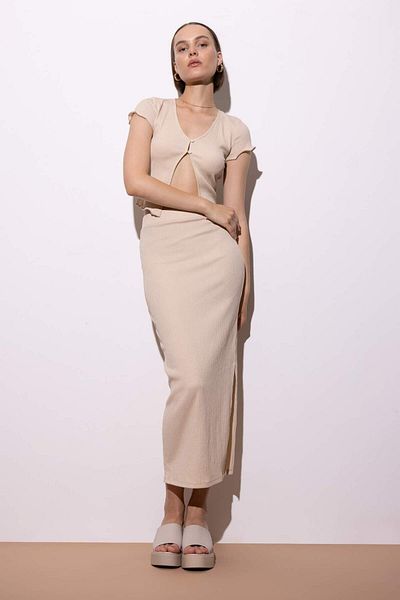 DeFacto Slit Maxi Skirt A8308Ax23Sm