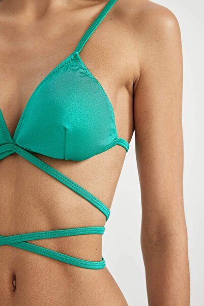 DeFacto Fall in Love Regular Fit Bikini Top W6013Az23Sm