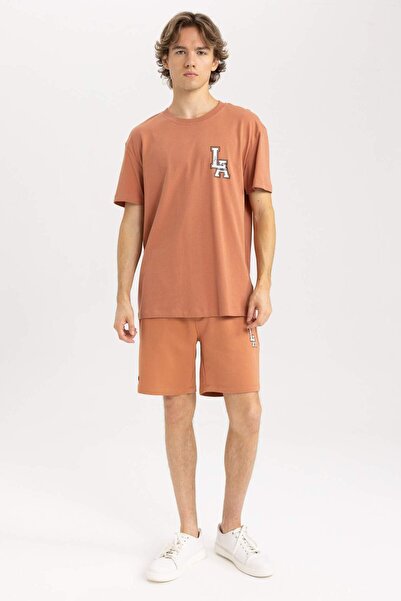 DeFacto Slim Fit Skinny Cotton Shorts A3893ax23hs