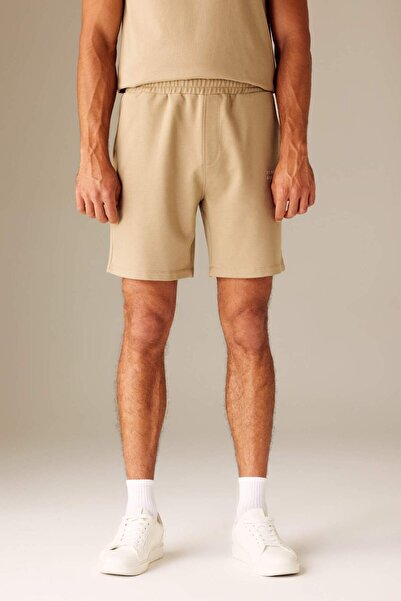 DeFacto Βαμβακερό σορτς Slim Fit Slim Fit Skinny Leg A3893AX23HS