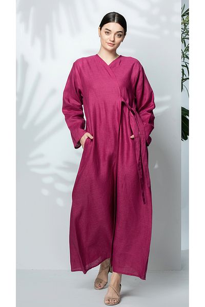 outline Environmentally friendly Taif rose abaya