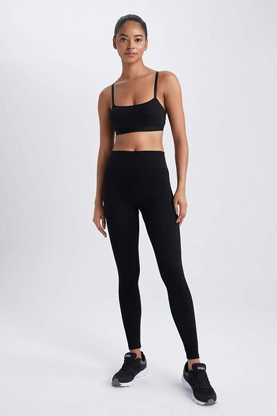 DeFacto Leggings DeFactoFit fără cusături cu talie înaltă Z2316AZ23SP