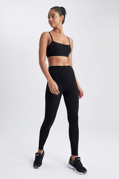 DeFacto Leggings DeFactoFit fără cusături cu talie înaltă Z2316AZ23SP