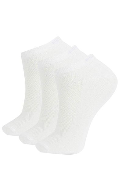 DeFacto Ciorapi ghete din bumbac 3 piese pentru fete A0297A8NS