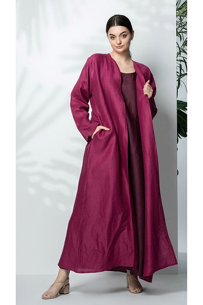 outline Eco-friendly lilac abaya