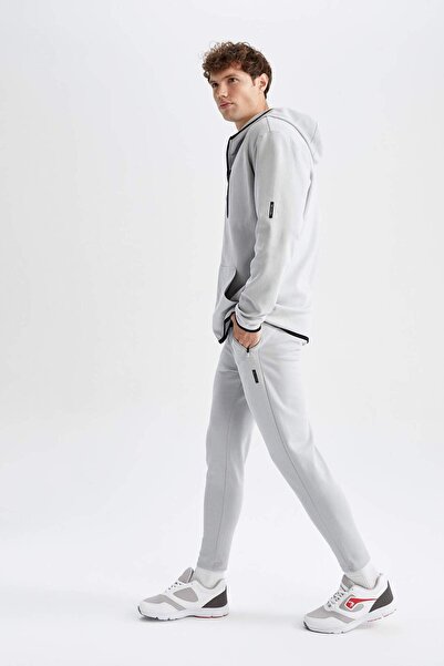 DeFacto Спортивні штани Slim Fit Jogger - на резинці, з кишенями, прямим кроєм S3309az23sp