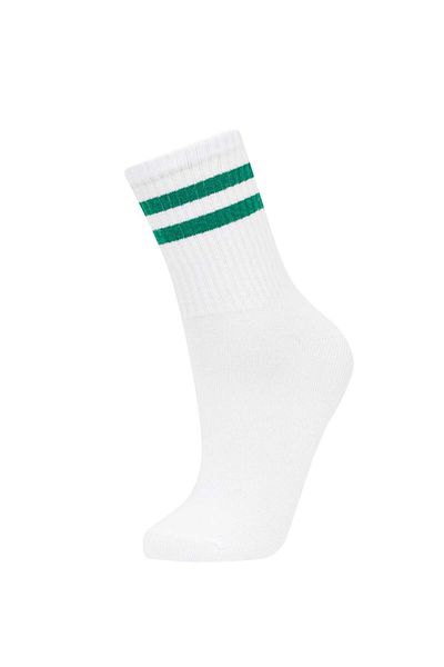 DeFacto Women's Defactofit 3-Pack Cotton Long Socks Z7495Azns