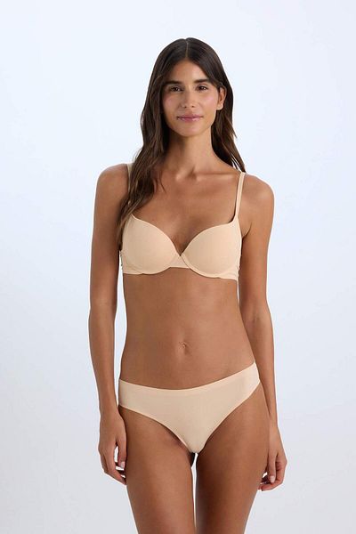 DeFacto Fall in Love Half Pushup Padded Basic T-Shirt Bra Z3350Az22Wn
