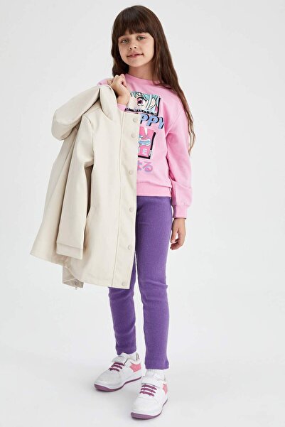 DeFacto Dievčenská nepremokavá pláštenka s kapucňou Y9826A623SP