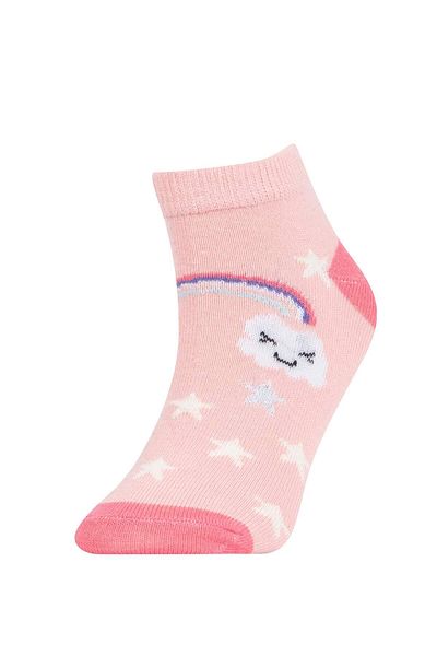DeFacto Ciorapi ghete din bumbac 3 piese pentru fete R9458A6NS