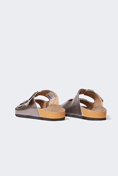 DeFacto Жіночі тапочки з плоскою підошвою зі штучної шкіри X1363AZ22SM