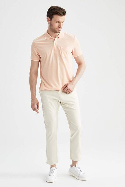 DeFacto Základní kalhoty Regular Fit Chino U6543AZ22SP