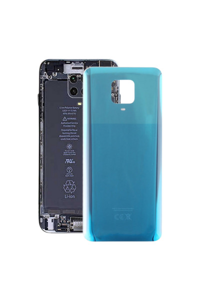 Piaks Xiaomi Uyumlu Redmi Note 9 Pro Arka Pil Batarya Kapağı Cam M2003j6a1l Y...