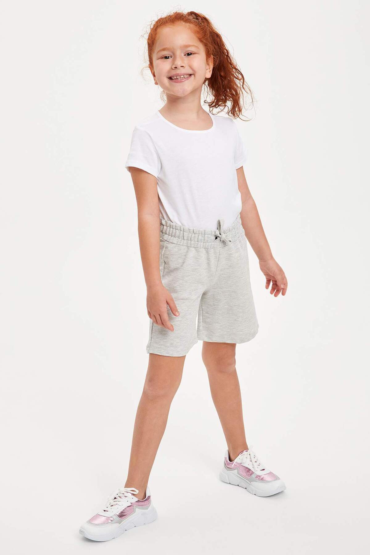 DeFacto Dívčí šněrovací bermudy M7032A622SP