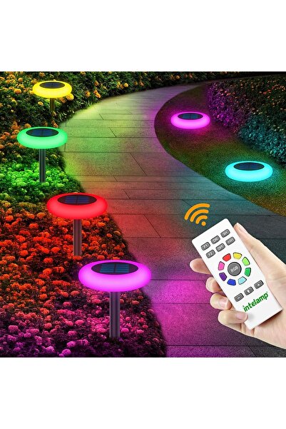 OEM Set 2 lămpi solare de exterior Lagos, RGB, cu telecomandă de la LUMINOR LIGHT TO YOUR HEART