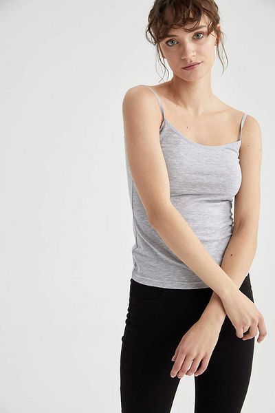 DeFacto Fall in Love Tricou cu bretele din bumbac M6858AZ21SP