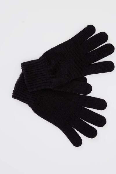 DeFacto Men's Basic Knitwear Gloves L9301Az21Wn