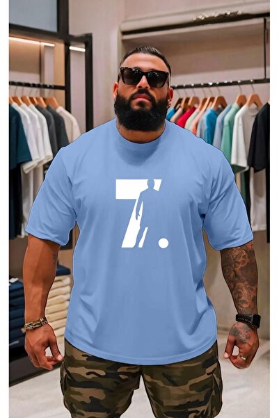 DM DOLCE MORE تي شيرت مطبوع مقاس كبير للجنسين