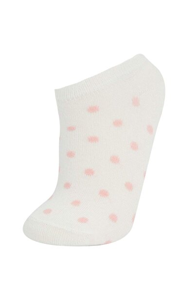 DeFacto Girl's Printed 3-Piece Booties Socks N1830A621Sp