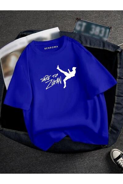 DM DOLCE MORE TRICOU UNISEX CU IMPRIMEU JUCĂTOR DE FOTBAL OVERSIZE CU IMPRIMEU