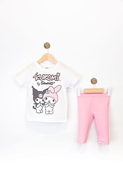 DMB BOYS & GIRLS Σετ για κορίτσια με εμπριμέ ελαστικό κολάν Kuromi