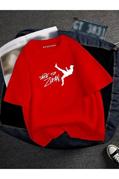 DM DOLCE MORE TRICOU UNISEX CU IMPRIMEU JUCĂTOR DE FOTBAL OVERSIZE CU IMPRIMEU