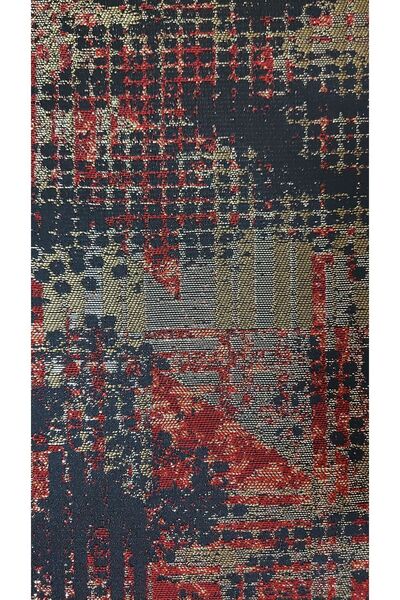 gonk First-class, fabric-backed, carefree, round, fiskos, dining table cover. size: 150 cm.