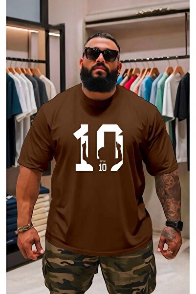 DM DOLCE MORE تي شيرت مطبوع مقاس كبير للجنسين