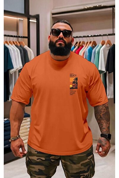 DM DOLCE MORE تي شيرت مطبوع مقاس كبير للجنسين