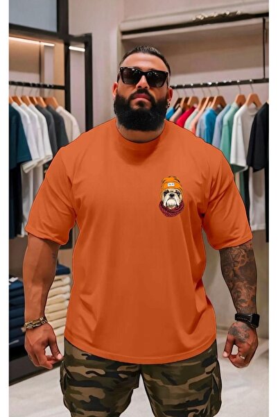 DM DOLCE MORE تي شيرت مطبوع مقاس كبير للجنسين