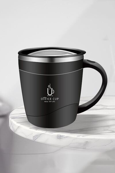 Weather Forecast 304 L Çelik Siyah Sıcak Soğuk içecek 500 ml Kahve El Termos ...