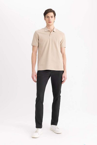DeFacto Slim Fit Slim Fit Trousers T1055Az21Sp