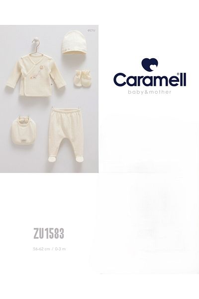 Caramell My Baby Kumsal 100% Cotton 5-Pack Hospital Release Soft Color (Soft Colors) 1583