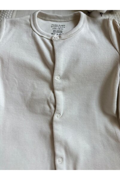 PURE BABY NATURA Jumpsuit with Front Snaps