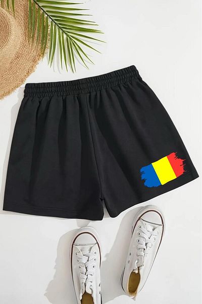BENROMA Romania Flag Printed Unisex Children's Shorts