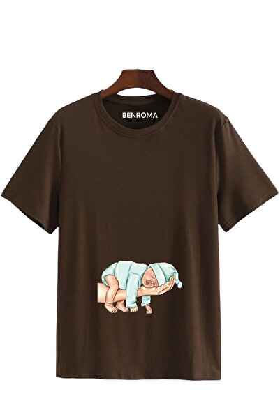 DM DOLCE MORE Μπλουζάκι εγκυμοσύνης - εμπριμέ και χαλαρή εφαρμογή