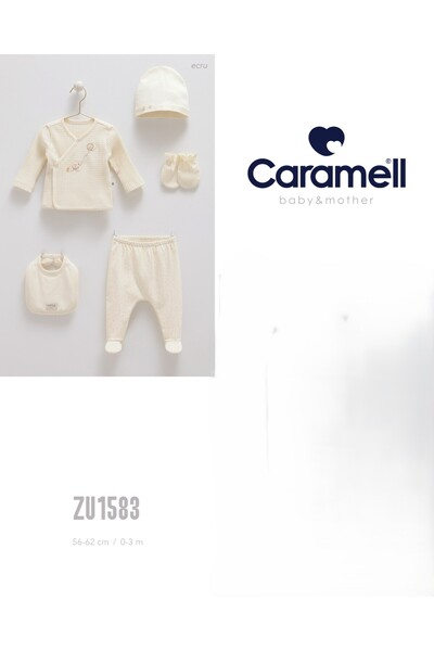 Caramell My Baby Kumsal 100% Cotton 5-Pack Hospital Release Soft Color (Soft Colors) 1583